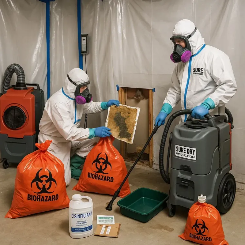 Contaminated Water Handling Protocols process in Grimsley, TN