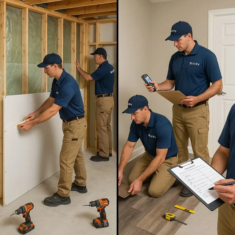 Repairs and Reconstruction process in Grimsley, TN