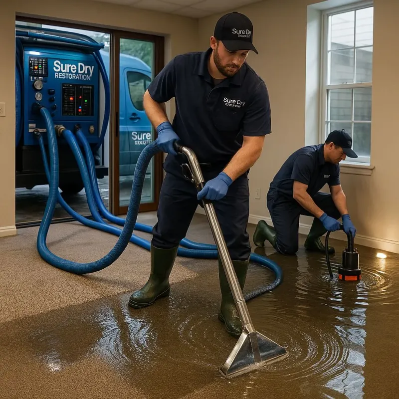 Water Extraction and Removal process in Grimsley, TN